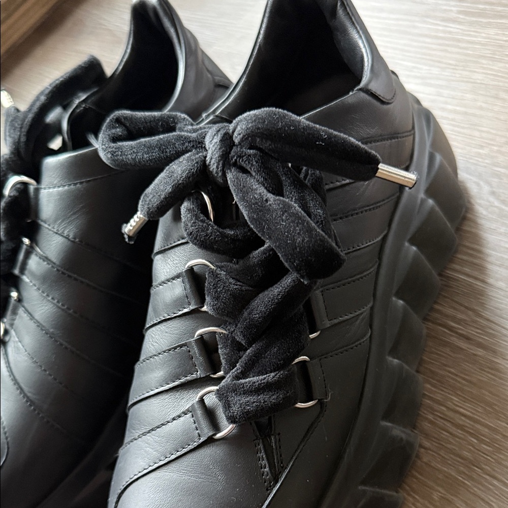 AGL Black Blondie Ring Sneakers - Picture 8 of 9